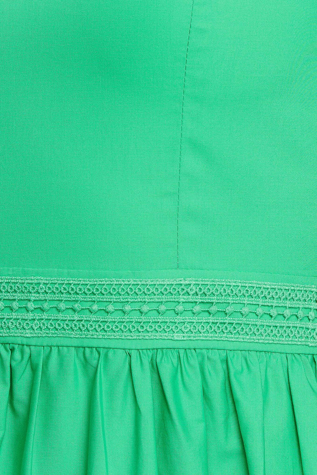 SWEET VERDANT WOVEN MAXI DRESS
