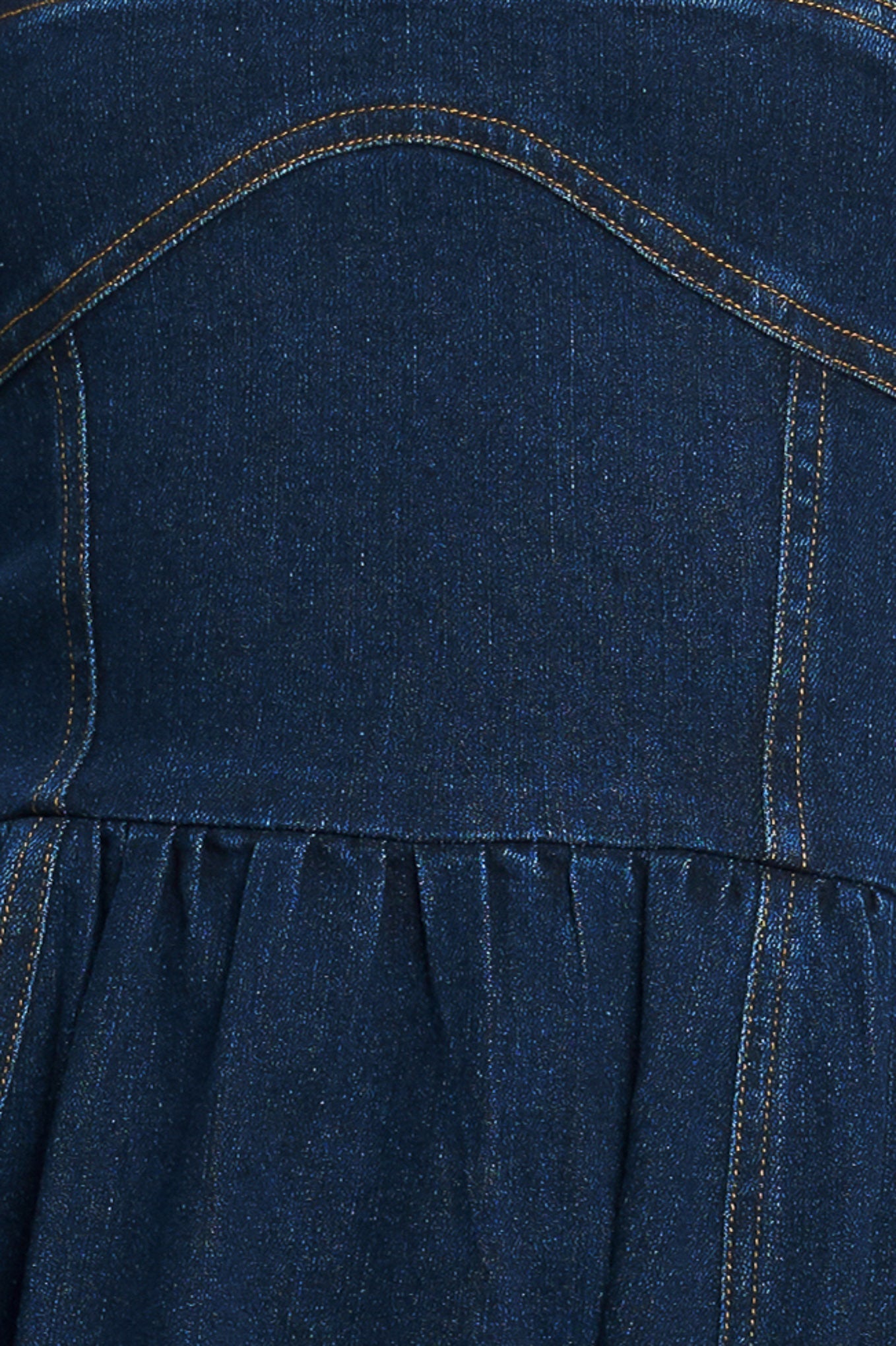 THE EVERYDAY ICON DENIM MIDI DRESS