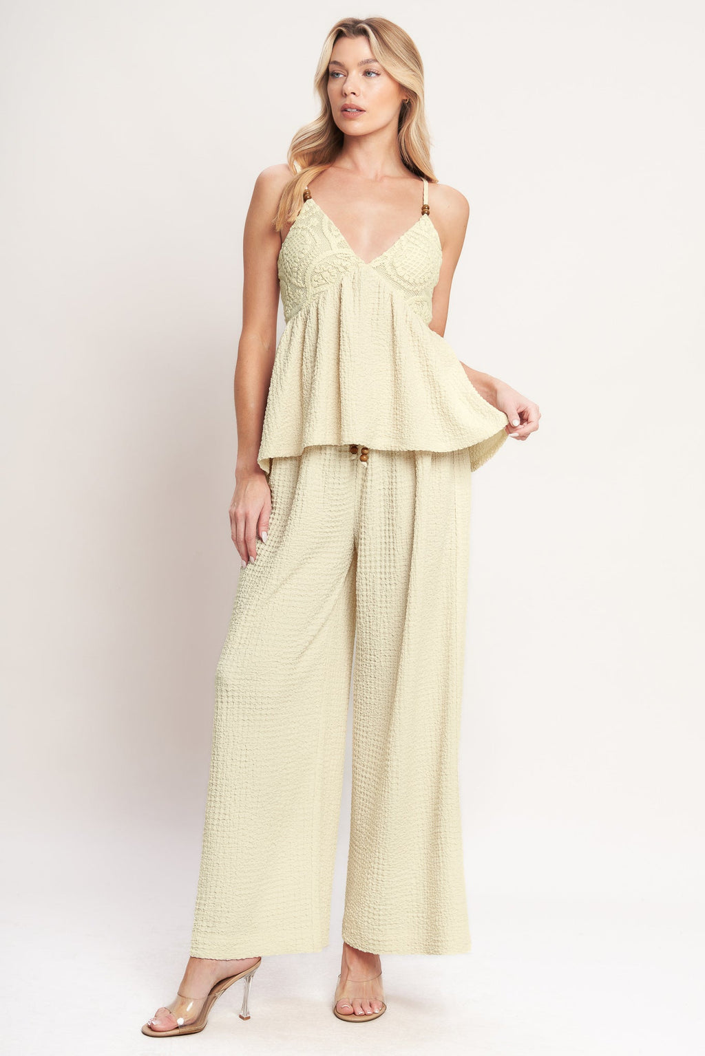 DESERT BLOOM STRETCH WOVEN PANTS