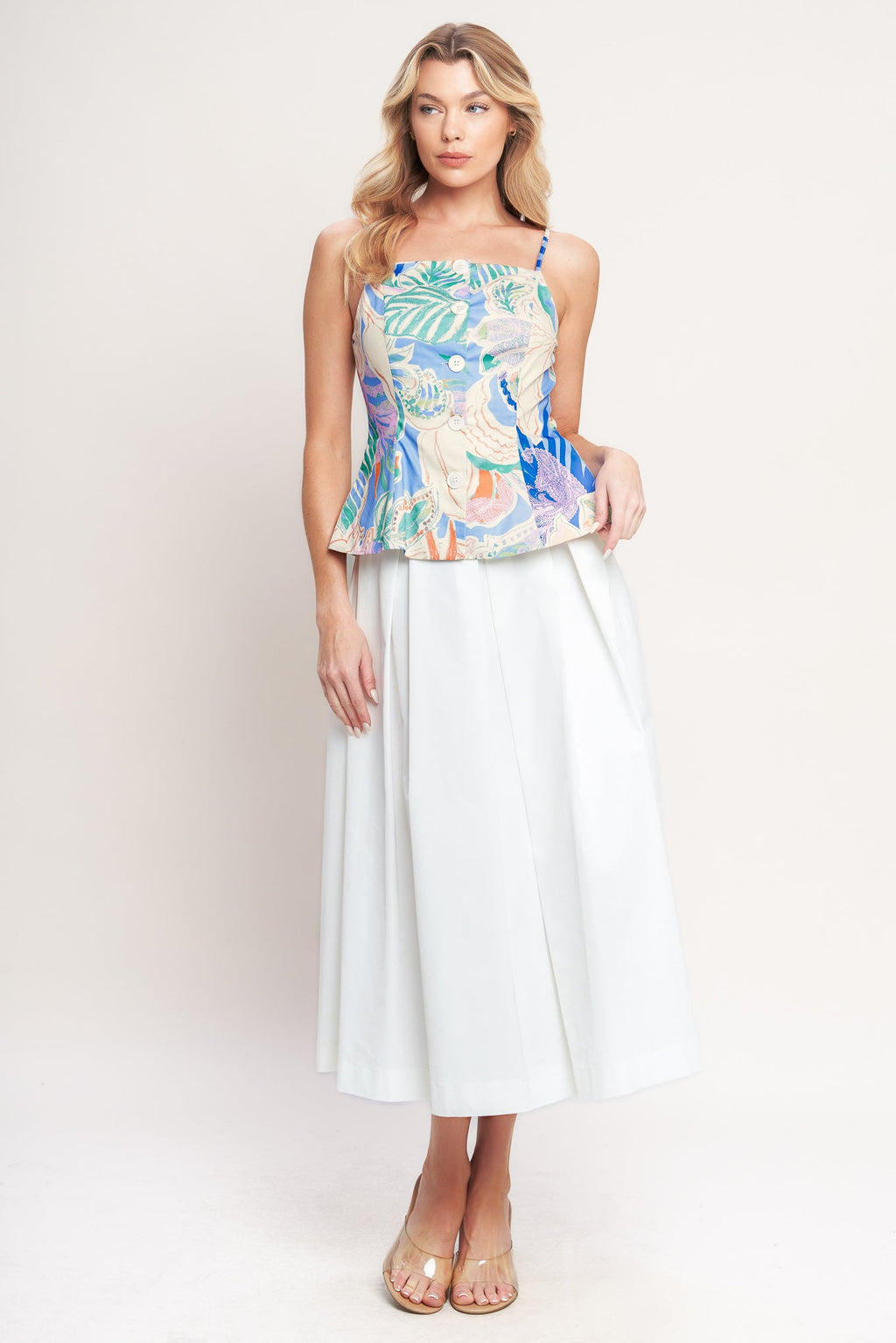 MADE FOR DAYDREAMS WOVEN TOP